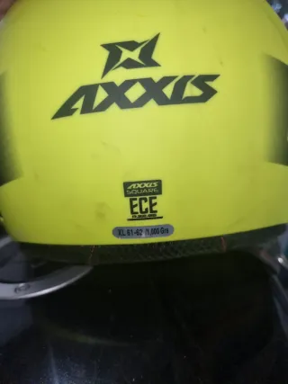 Casco Jet AXXIS Amarillo