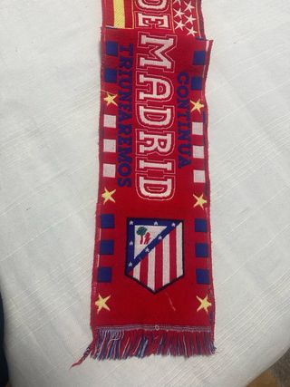 Bufanda Atlético de Madrid La Historia
