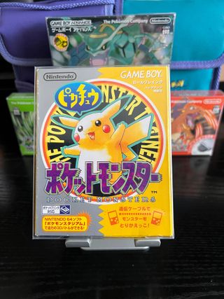 Pokémon Amarillo Japonés Game Boy