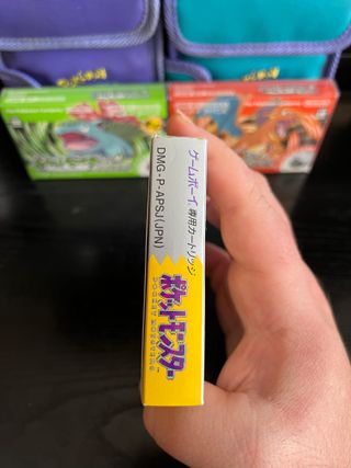 Pokémon Amarillo Japonés Game Boy