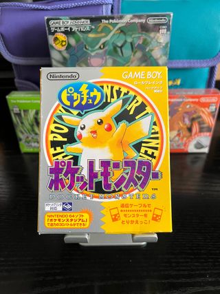 Pokémon Amarillo Japonés Game Boy