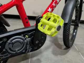 Bicicleta Btwin Discover 900 Roja 16 Personalizada