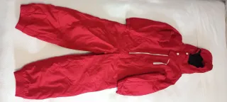 Mono de esquí rojo para niño talla 10