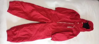 Mono de esquí rojo para niño talla 10