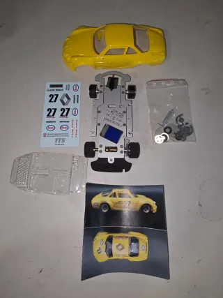 Kit Coche Slot TTS/BRM Alpine A110 1/24