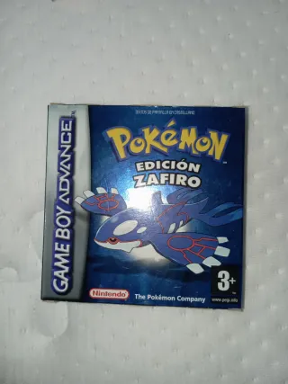 Pokemon Edición Zafiro GBA PAL ESP