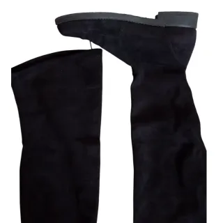 Stivali sopra il ginocchio senza tacco Rapisardi