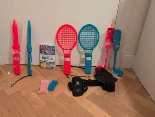 Nintendo Switch Sports con accesorios