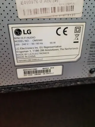 Altavoz LG XBOOM 500W