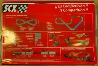 Circuito Slot Scalextric Rally X-treme SIN COCHES