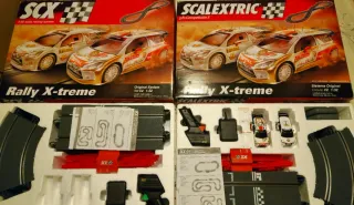 Circuito Slot Scalextric Rally X-treme SIN COCHES