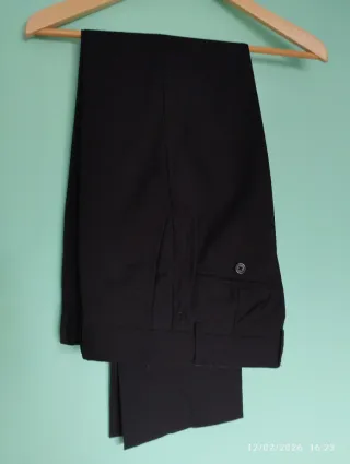 Traje Negro Hombre Talla 46.