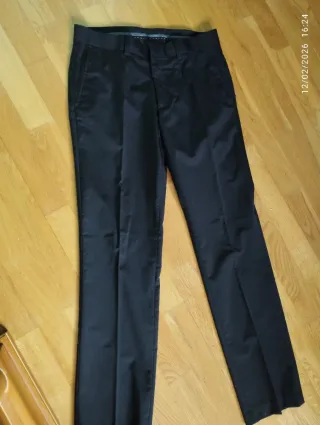 Traje Negro Hombre Talla 46.