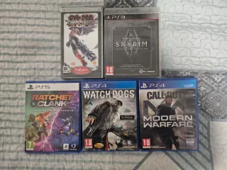 Lote Juegos PSP, PS3, PS4 y PS5