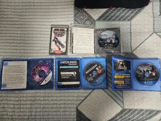 Lote Juegos PSP, PS3, PS4 y PS5