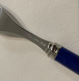 Set Posate Arcadia Blu Acciaio Inox 18/10