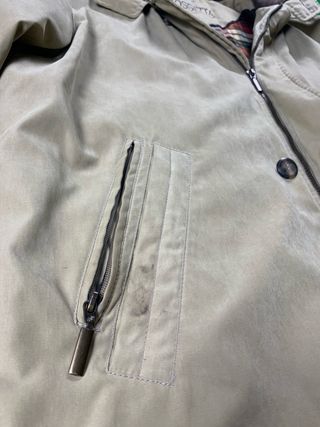 Mosseta Chaqueta Beige Marrón UK 40 (L) Original –