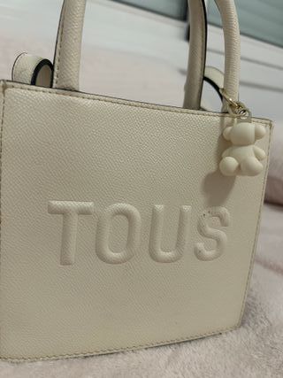 Bolso Tous Beige/Blanco