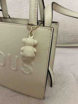 Bolso Tous Beige/Blanco