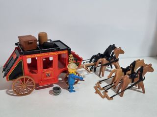 Playmobil 3245 Antigua Carreta Diligencia Wells
