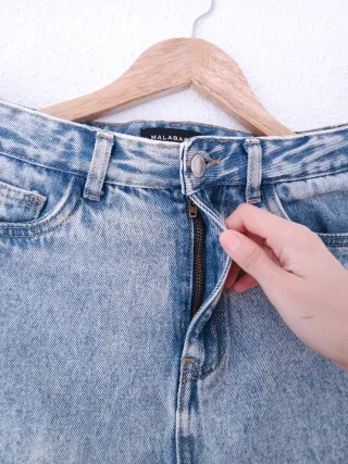 Falda vaquera midi Talla S + regalo