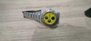 Reloj Vintage Cronógrafo Amarillo