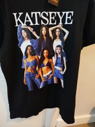 Camiseta KATSEYE K-pop Tallas disponibles