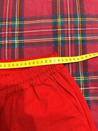 Pantaloni Iuter Uomo Rossi Cotone