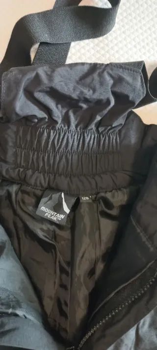 Pantalón de esquí con tirantes niño talla 8-10