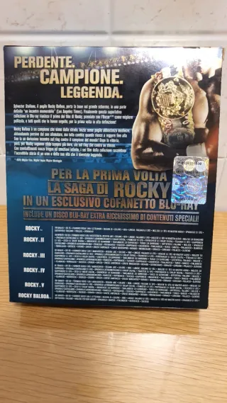 Cofanetto Rocky 7 Blu-ray Saga Completa