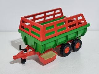 Playmobil 3451 Antiguo Remolque Tractor Granja
