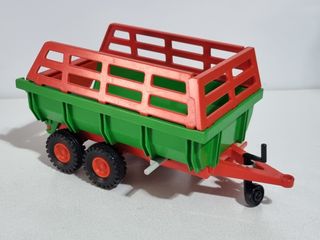 Playmobil 3451 Antiguo Remolque Tractor Granja