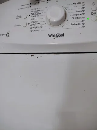 Lavadora Carga Superior Whirlpool 7kg 1200 RPM