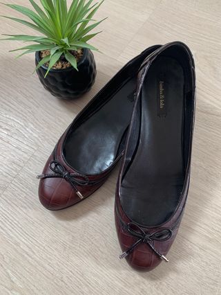 Bailarina piel Bimba y Lola. Talla 41