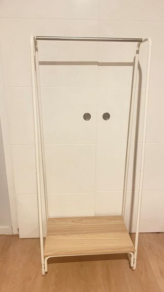 Perchero Burro Metal y Madera