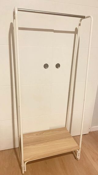 Perchero Burro Metal y Madera