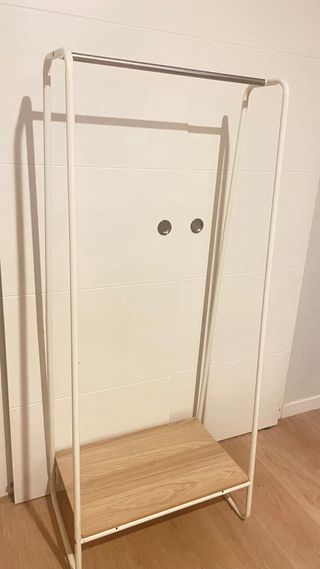 Perchero Burro Metal y Madera