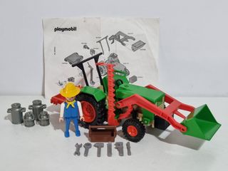 Playmobil 3500 Antiguo Tractor Campo Granja