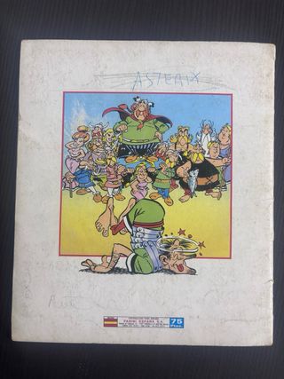 Álbum Cromos Panini Asterix 1988