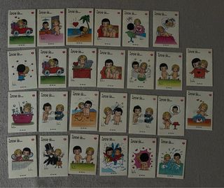 Sticker Love Is Panini Fuori Raccolta 26 Pezzi