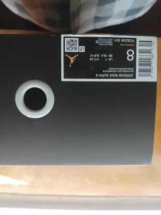 Jordan Max Aura 6 Negro