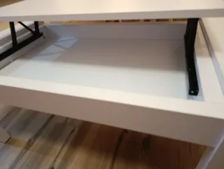 Mesa elevable madera y metal