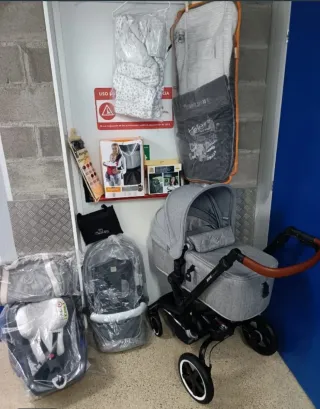 Carrito Bebé Jane Rider 3 Piezas + Accesorios