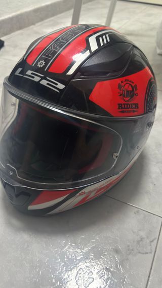 Casco LS2 Rapid Negro/Rojo