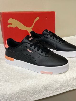 Scarpe Puma nere e rosa taglia 37