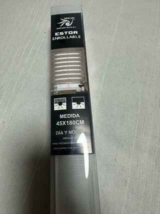 Estor enrollable Día y Noche Mercury 45x180cm