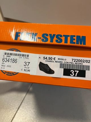 Zapatos 48 Horas Charol Negro Piel