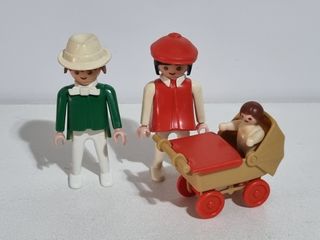 Playmobil 3592 Antigua Familia Victoriano Carro