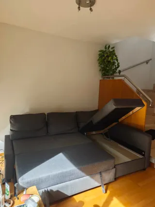 SOFA CAMA IKEA FRIHETEN GRIS