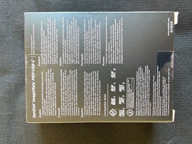 Lector Tarjetas SanDisk ImageMate PRO USB-C